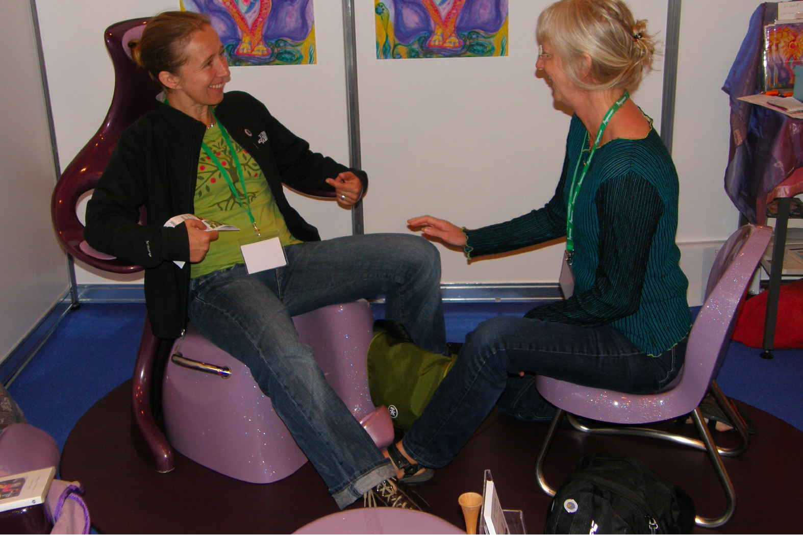 Photo of midwives having fun